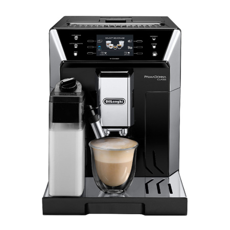 Автоматическая зерновая кофемашина DELONGHI PrimaDonna Class ECAM550.55.SB, черная в интернет-магазине EASYHORECA.RU