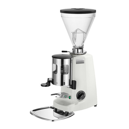 Кофемолка MAZZER Super Jolly (ручная с дозатором), белая в интернет-магазине EASYHORECA.RU