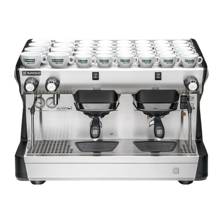 Профессиональная рожковая полуавтоматическая кофемашина RANCILIO 5S 2 GR, низкие группы, черная в интернет-магазине EASYHORECA.RU