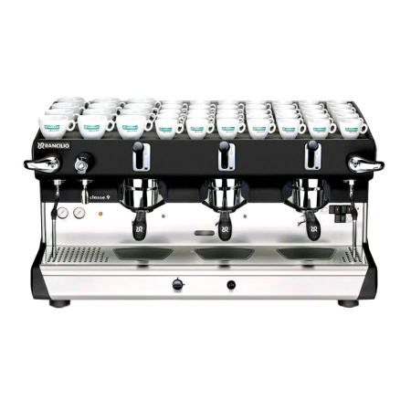 Профессиональная рожковая леверная кофемашина RANCILIO 9RE 3 Gr, низкие группы, черная в интернет-магазине EASYHORECA.RU