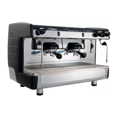 Профессиональная рожковая автоматическая кофемашина LA CIMBALI M23 UP C/2, низкие группы, черная в интернет-магазине EASYHORECA.RU