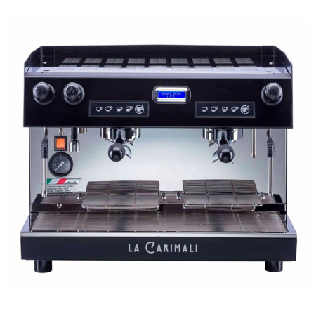Профессиональная рожковая автоматическая кофемашина CARIMALI Nimble 2GR, высокие группы, черная в интернет-магазине EASYHORECA.RU