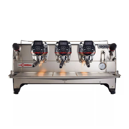 Профессиональная рожковая автоматическая кофемашина LA CIMBALI M200 DT/3 GT1, высокие группы, черная в интернет-магазине EASYHORECA.RU