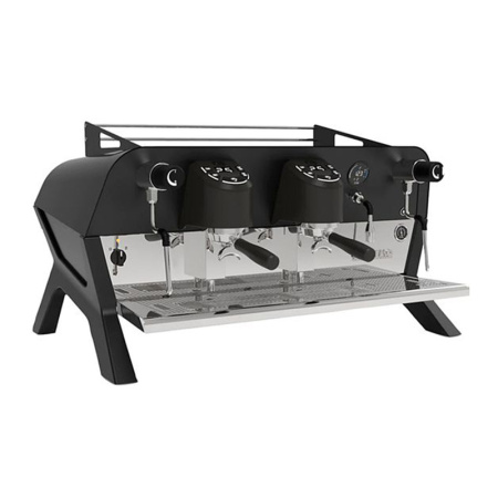 Профессиональная рожковая автоматическая кофемашина SANREMO F18 SB 2GR, низкие группы, матовая черная в интернет-магазине EASYHORECA.RU