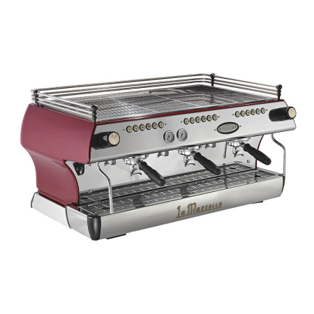 Профессиональная рожковая автоматическая кофемашина LA MARZOCCO FB 80 AV 3 Gr, красная в интернет-магазине EASYHORECA.RU