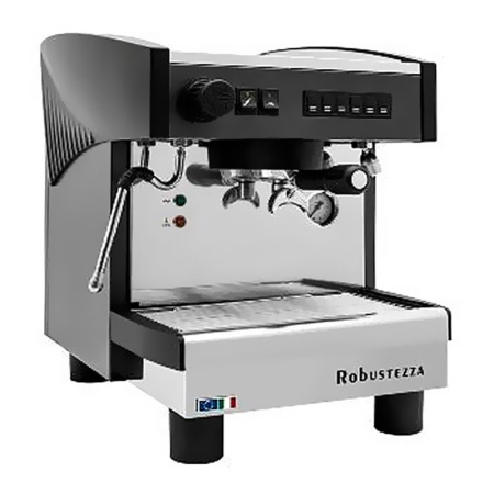 Профессиональная рожковая автоматическая кофемашина ROBUSTEZZA ST1E, высокие группы, 220 В, черная в интернет-магазине EASYHORECA.RU