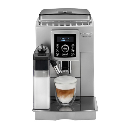 Автоматическая зерновая кофемашина DELONGHI Cappuccino ECAM23.460.S, черная в интернет-магазине EASYHORECA.RU