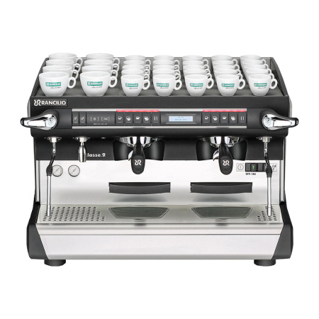 Профессиональная рожковая автоматическая кофемашина RANCILIO 9 USB Xcelsius Tall 2 Gr, высокие группы, черная в интернет-магазине EASYHORECA.RU