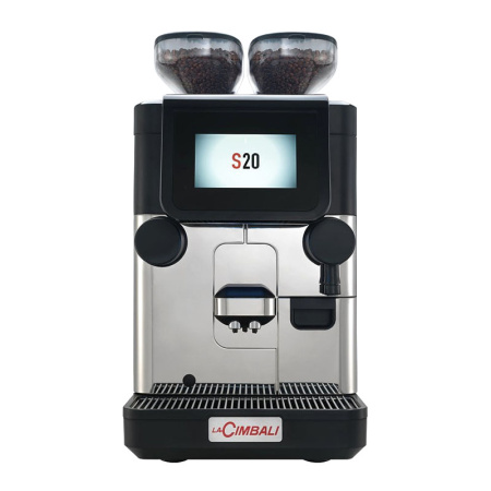 Суперавтоматическая зерновая кофемашина LA CIMBALI S20 CP11 (2 кофемолки), серая в интернет-магазине EASYHORECA.RU