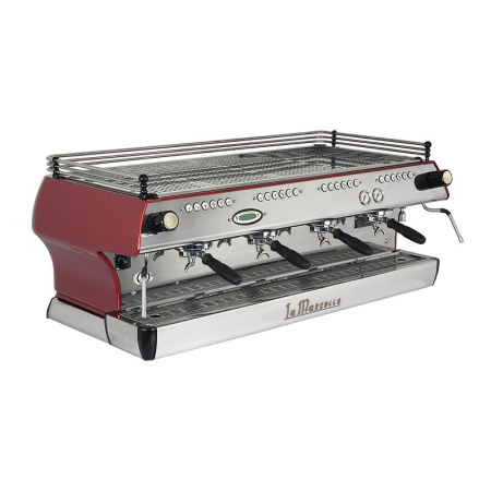 Профессиональная рожковая автоматическая кофемашина LA MARZOCCO FB 80 AV 4 Gr, красная в интернет-магазине EASYHORECA.RU