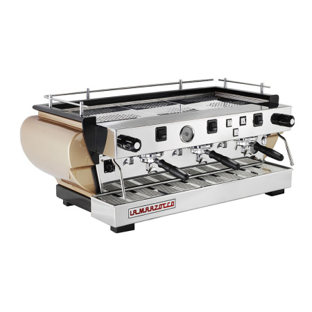 Профессиональная рожковая полуавтоматическая кофемашина LA MARZOCCO FB 70 EE 3 Gr, золотистая в интернет-магазине EASYHORECA.RU