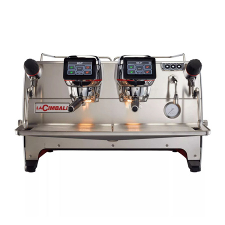 Профессиональная рожковая автоматическая кофемашина LA CIMBALI M200 DT/2 Profile, высокие группы, черная в интернет-магазине EASYHORECA.RU