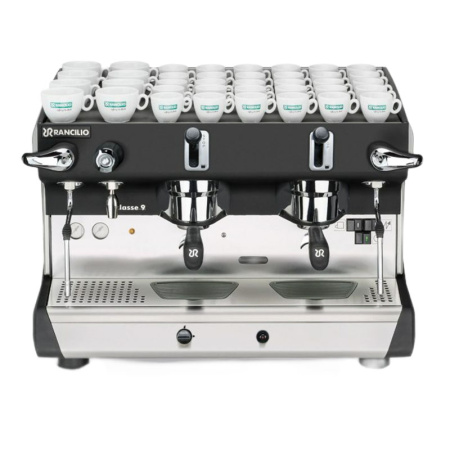 Профессиональная рожковая леверная кофемашина RANCILIO 9RE 2 Gr, низкие группы, черная в интернет-магазине EASYHORECA.RU