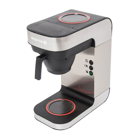 Капельная кофеварка MARCO Bru F45A, серебристая в интернет-магазине EASYHORECA.RU