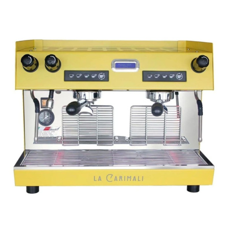 Профессиональная рожковая автоматическая кофемашина CARIMALI Nimble 2 Gr, высокие группы, Yellow в интернет-магазине EASYHORECA.RU